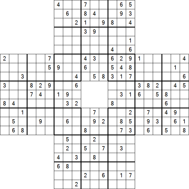 Sohei Sudoku - Difficile