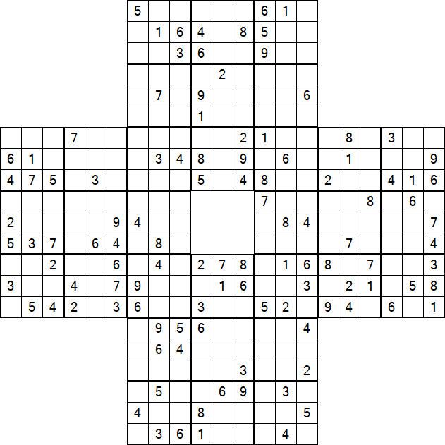 Sohei Sudoku - Difficile