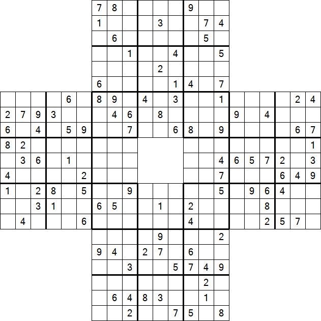 Sohei Sudoku - Difficile