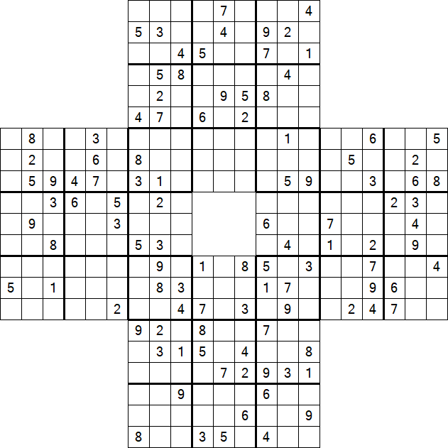 Sohei Sudoku - Difficile