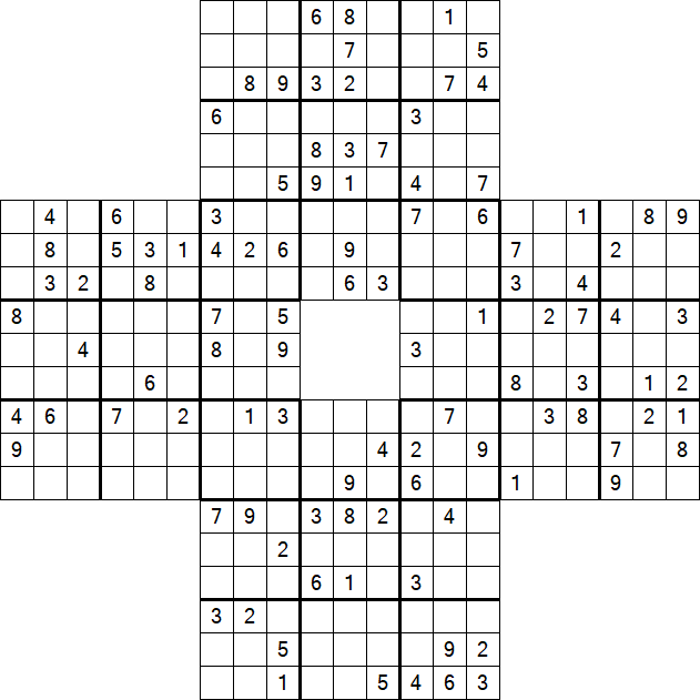 Sohei Sudoku - Difficile