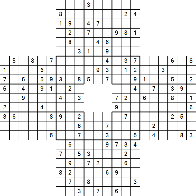 Sohei Sudoku - Difficile