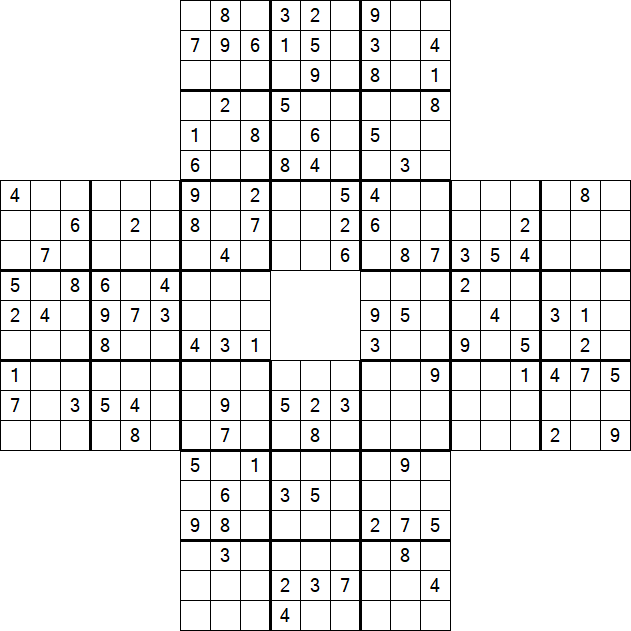 Sohei Sudoku - Difficile