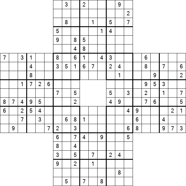 Sohei Sudoku - Difficile