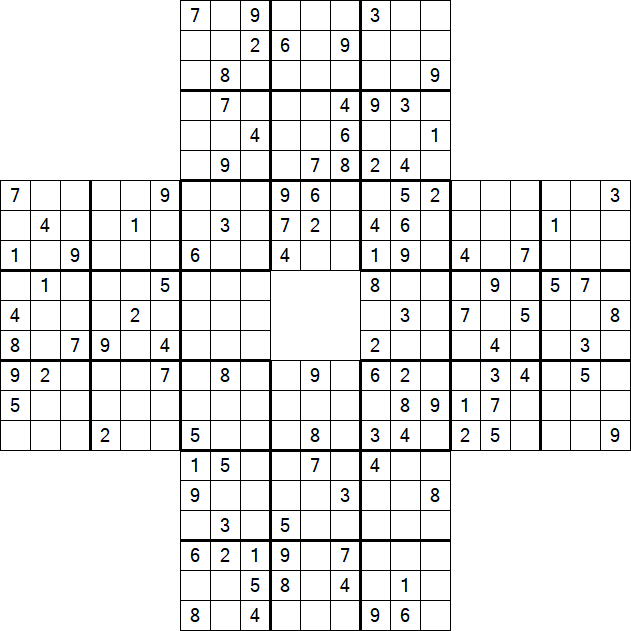 Sohei Sudoku - Difficile