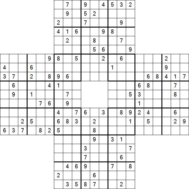 Sohei Sudoku - Difficile