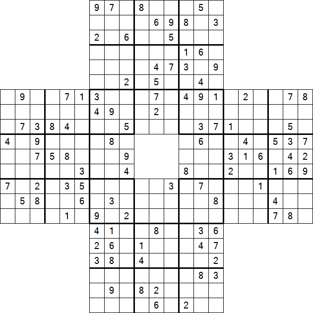 Sohei Sudoku - Difficile