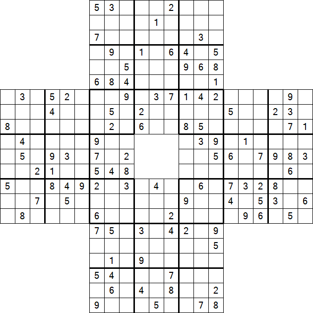 Sohei Sudoku - Difficile