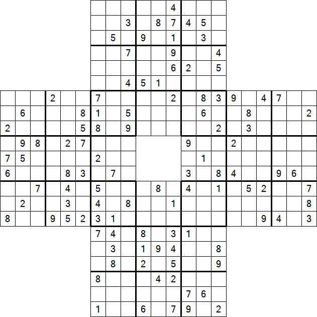 Sohei Sudoku - Difficile