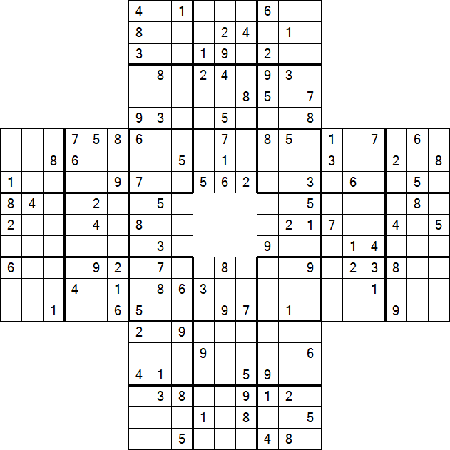 Sohei Sudoku - Difficile