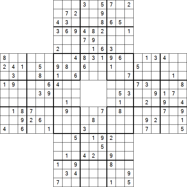 Sohei Sudoku - Difficile