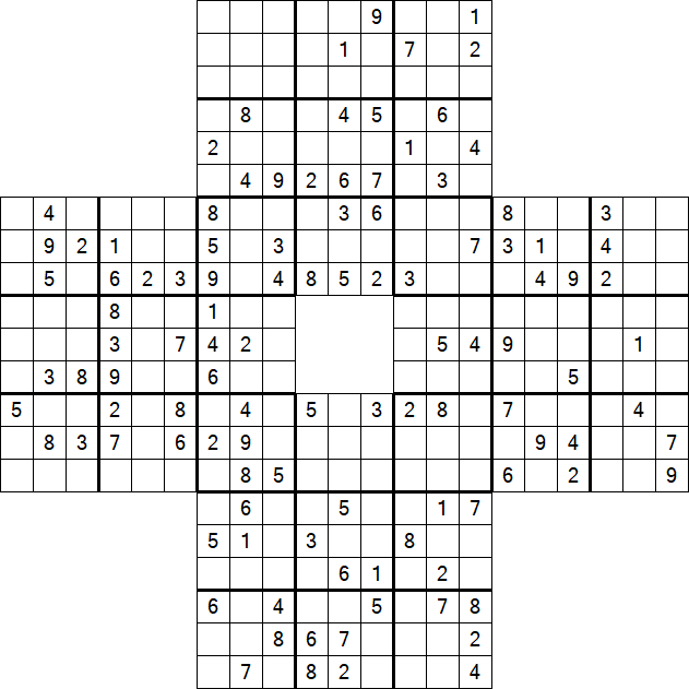 Sohei Sudoku - Difficile