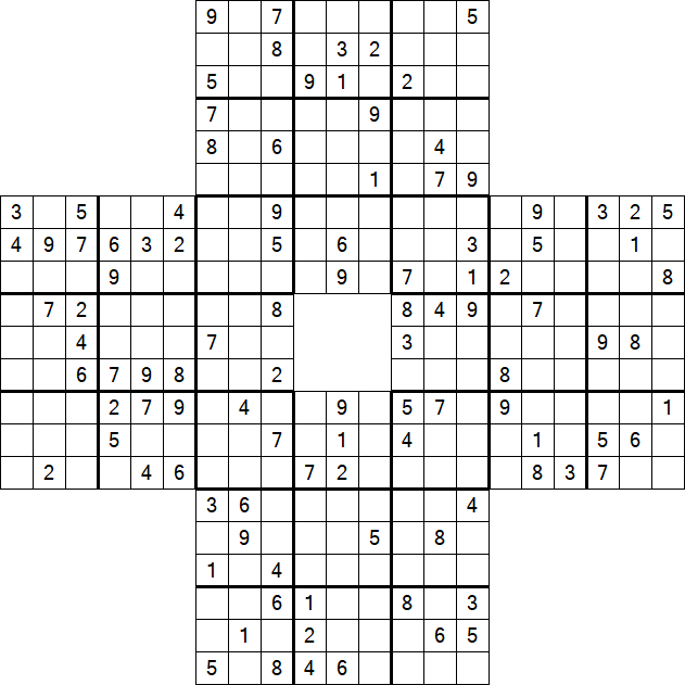 Sohei Sudoku - Difficile