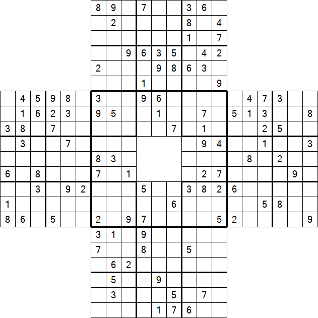 Sohei Sudoku - Difficile