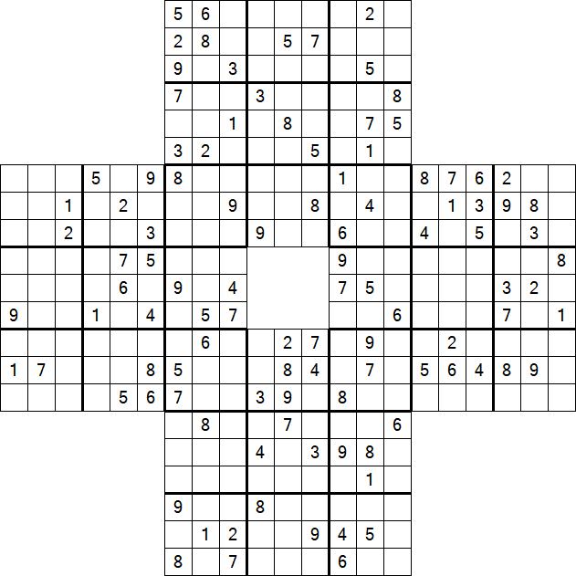 Sohei Sudoku - Difficile