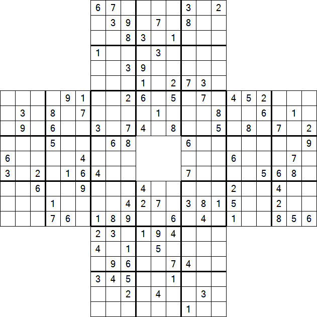 Sohei Sudoku - Difficile