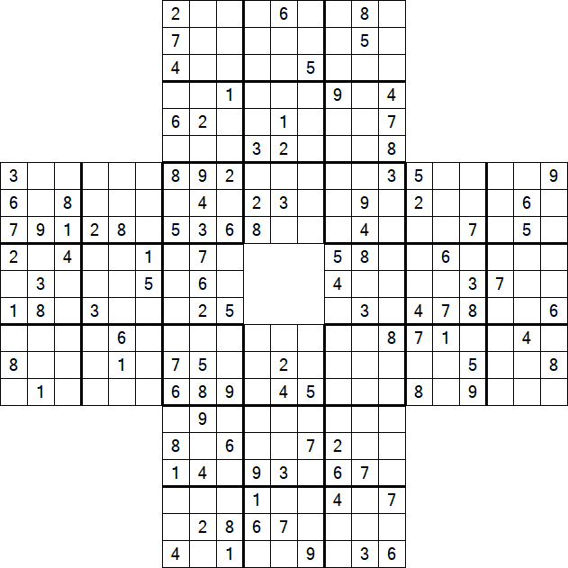 Sohei Sudoku - Difficile