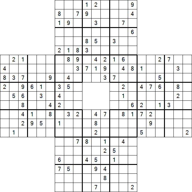 Sohei Sudoku - Difficile