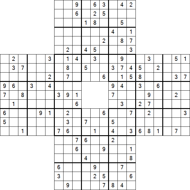 Sohei Sudoku - Difficile