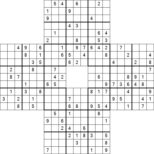 Sohei Sudoku - Difficile