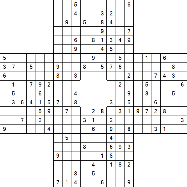 Sohei Sudoku - Difficile