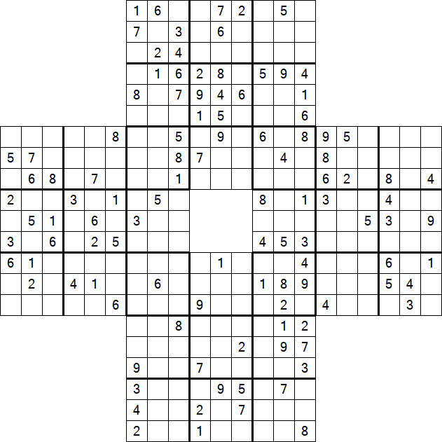 Sohei Sudoku - Difficile