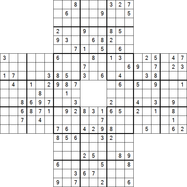 Sohei Sudoku - Difficile