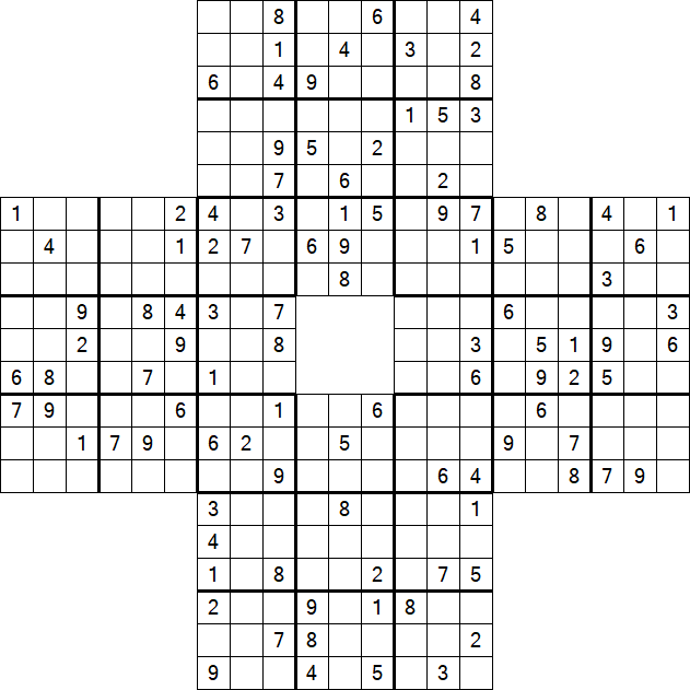 Sohei Sudoku - Difficile