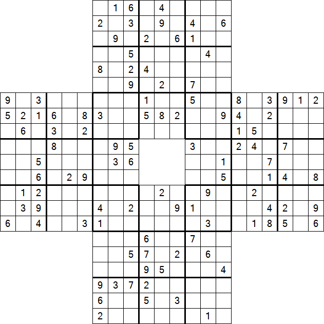 Sohei Sudoku - Difficile