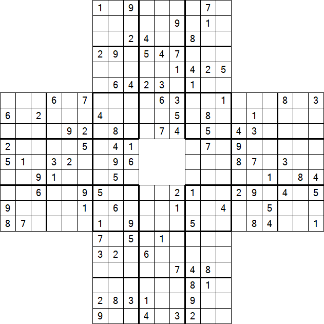 Sohei Sudoku - Difficile