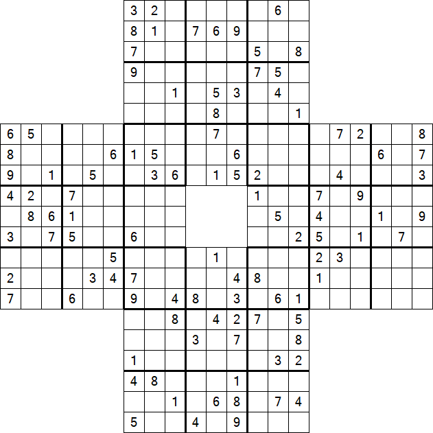 Sohei Sudoku - Difficile