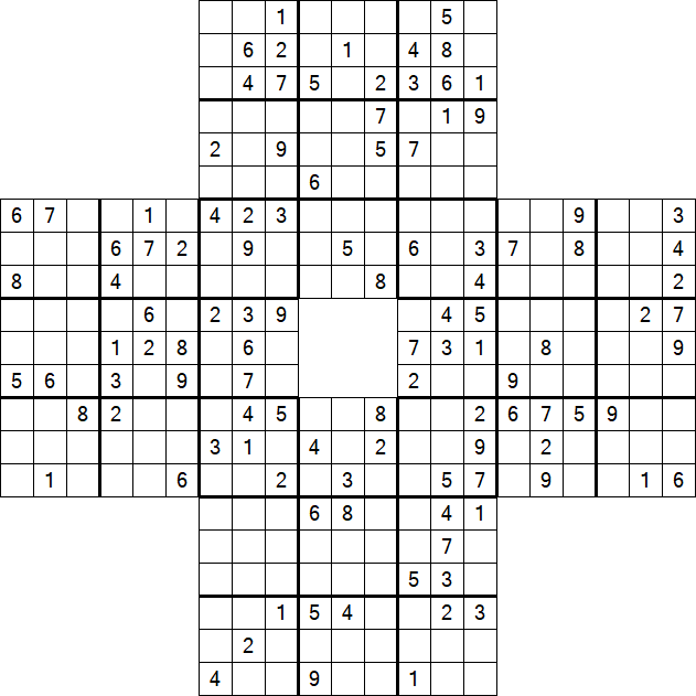 Sohei Sudoku - Difficile