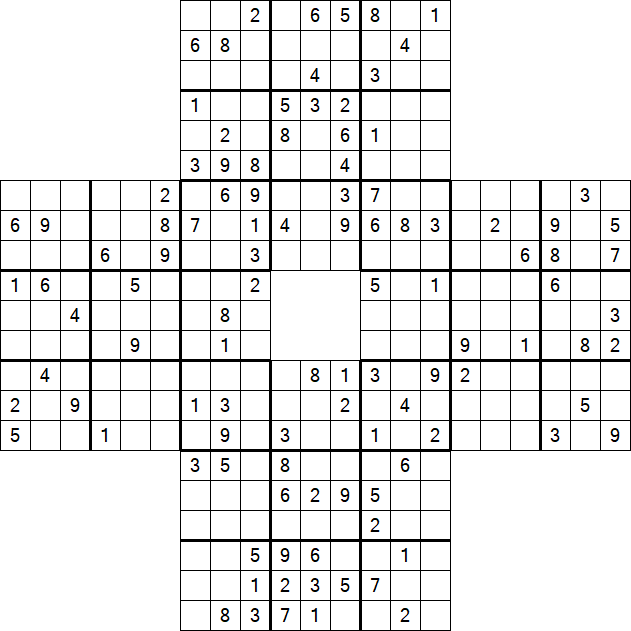 Sohei Sudoku - Difficile