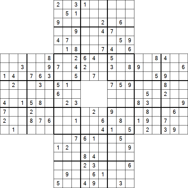 Sohei Sudoku - Difficile