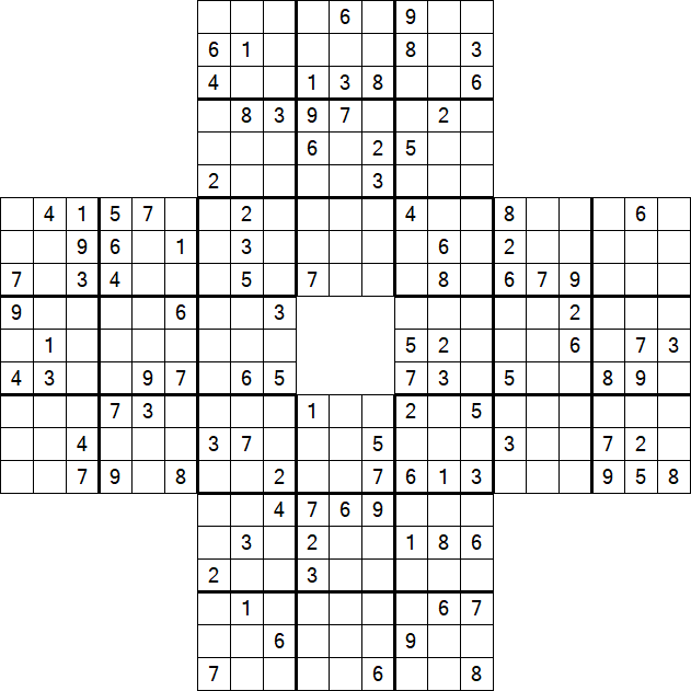 Sohei Sudoku - Difficile