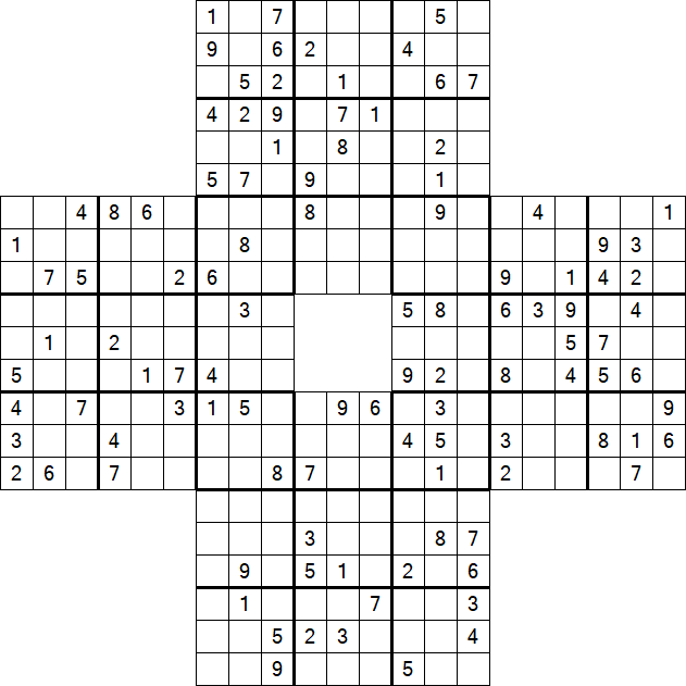 Sohei Sudoku - Difficile