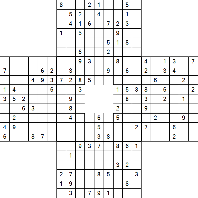 Sohei Sudoku - Difficile