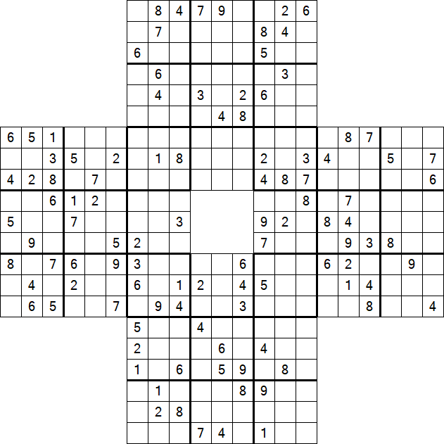 Sohei Sudoku - Difficile