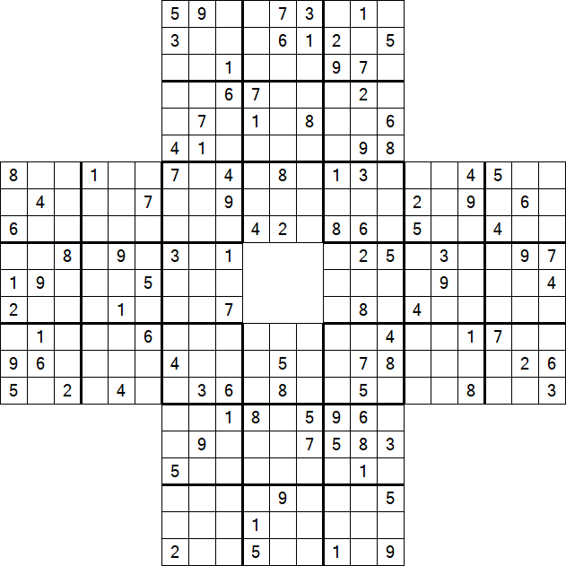 Sohei Sudoku - Difficile