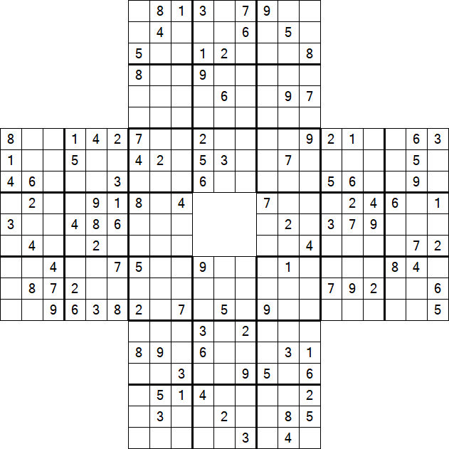 Sohei Sudoku - Difficile