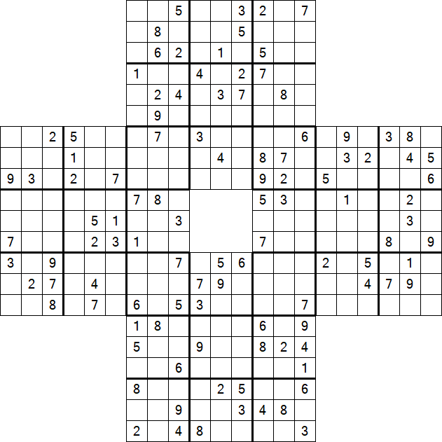 Sohei Sudoku - Difficile