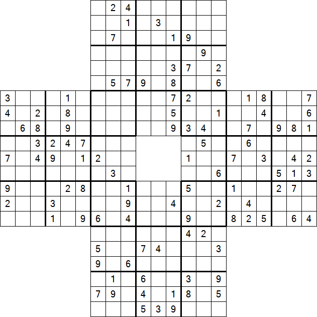 Sohei Sudoku - Difficile