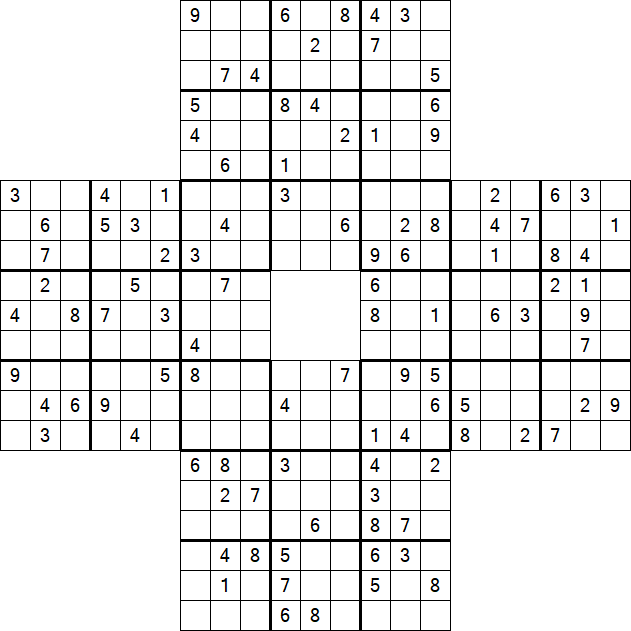 Sohei Sudoku - Difficile