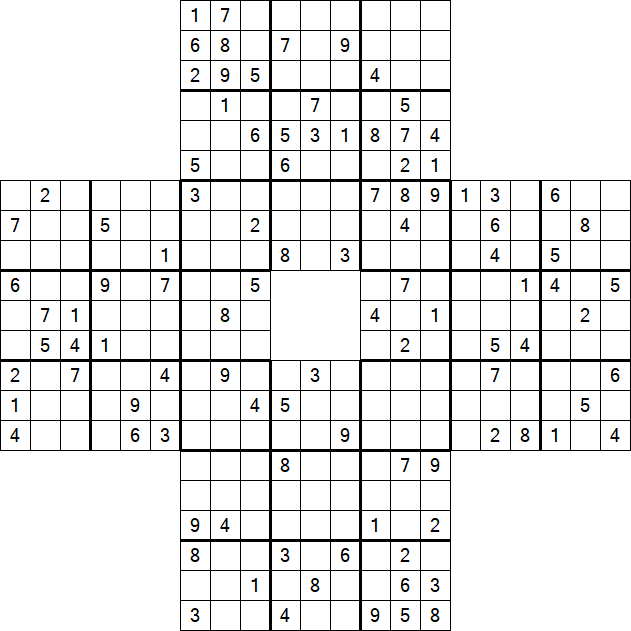 Sohei Sudoku - Difficile