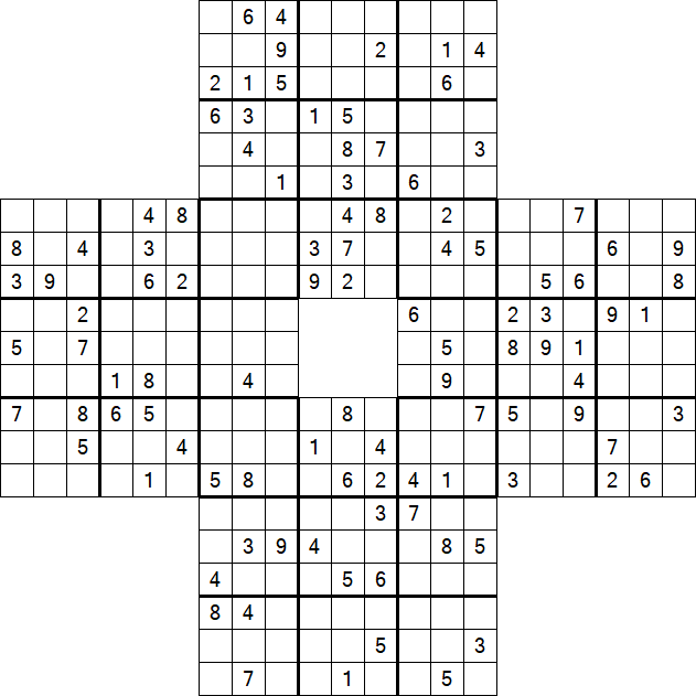 Sohei Sudoku - Difficile