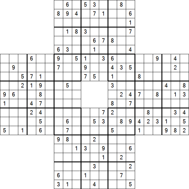 Sohei Sudoku - Difficile