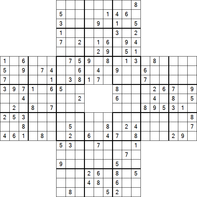 Sohei Sudoku - Difficile