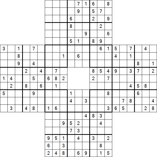 Sohei Sudoku - Difficile