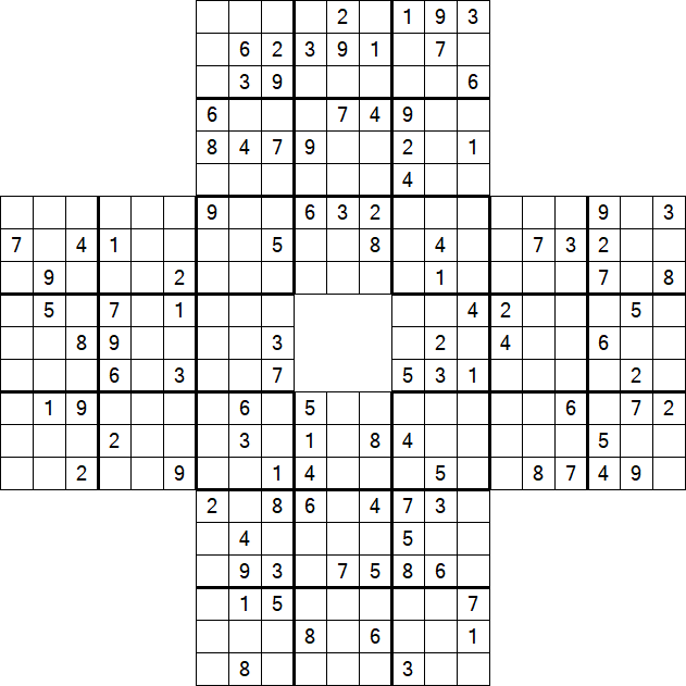 Sohei Sudoku - Difficile