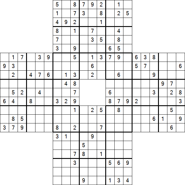 Sohei Sudoku - Difficile